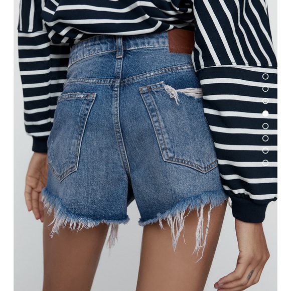 Zara High Waist Shorts - Picture 5 of 10
